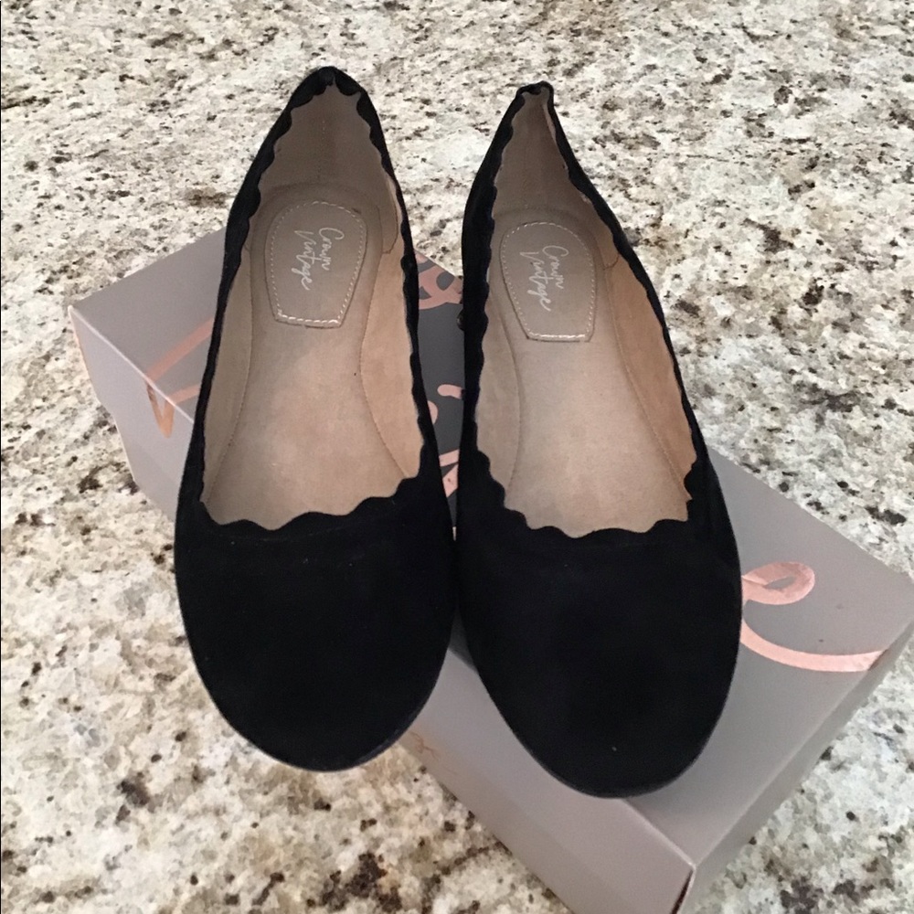 Crown Vintage Wesleyan Black Shoes